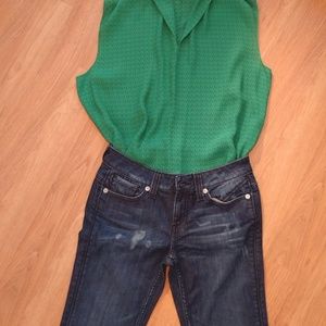 CAbi Green Silk Blend